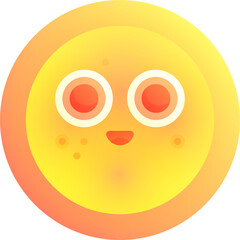 Obraz premium rosacea illustration on a white background 