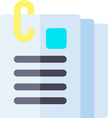 script illustration on a white background     