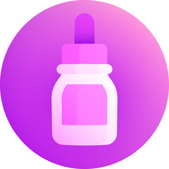 serum illustration on a white background     