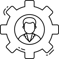 setting illustration on a white background    