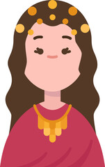 sudan illustration on a white background     