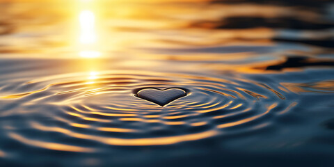 Stunning Sunset Reflections on Calm Water Nature Photography