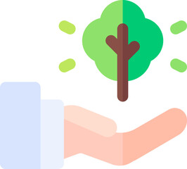 tree illustration on a white background     