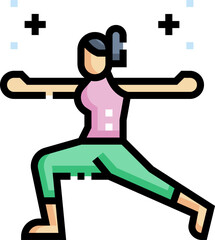 warrior illustration on a white background     