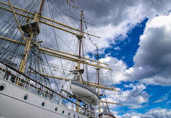 Fototapeta premium Vintage sailing ship 