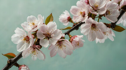 Obraz premium pink cherry blossom