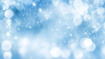 Obraz premium Soft blue background with blurred edges and light sky blue and white clean lines