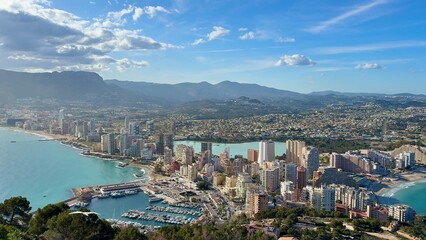 Experience the stunning aerial views capturing the beauty of both cityscapes and coastlines