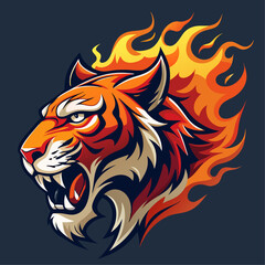 Obraz premium Tiger head