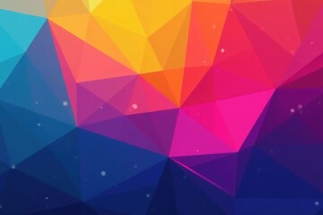 Obraz premium Abstract geometric shapes, vibrant color gradients , texture, abstract pattern