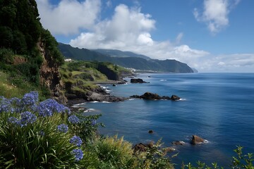 Obraz premium Azores’ Sao Miguel in Portugal September 13 beauty 