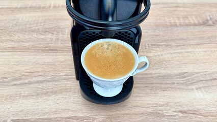 Enjoy a delightful cup of freshly brewed coffee from a topnotch espresso machine anytime