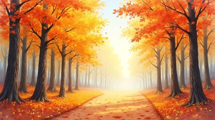 Whispering Leaves: A Serenade of Autumn