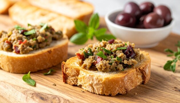 Delicious Olive Tapenade Crostini A Mediterranean Appetizer Recipe