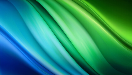 Obraz premium abstract green and blue gradient background