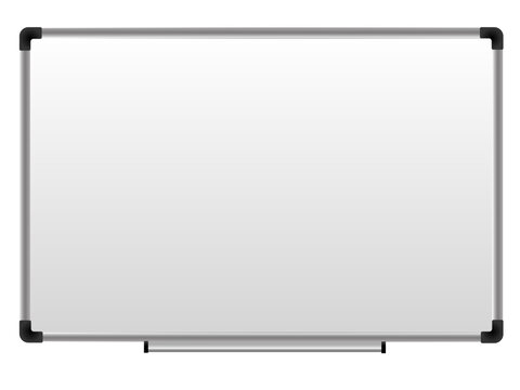 Whiteboard, office marker board, magnetic whiteboard for school or office. Board for graphs, magnets, lists and stickers.	