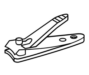 Nail Clippers with Lever Mechanism – Personal Care Tool, Hygiene, Manicure Accessory, Nail Grooming