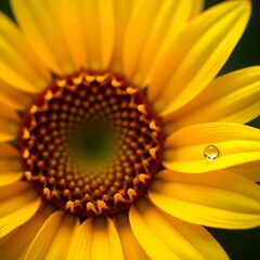 close up of sunflower
