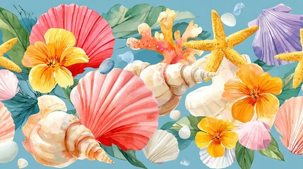  A Painting - Blue Background