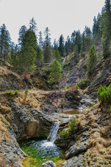 Felsenschlucht Pfanngraben Bayern