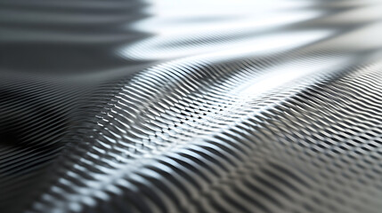 Reflective Beauty and Resilience of Metal: Intricate Textures and Dynamic Gradients