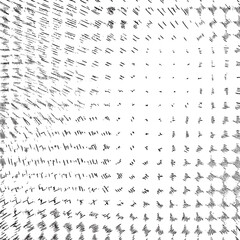 Fototapeta premium A dense network of fine black lines creates a complex textured .