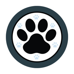 Minimalist Labrador retriever t-shirt design for happy dog day vector illustration