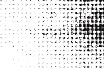 A grayscale portrait reveals a concentrated textured eye with numerous overlapping dots.