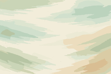 Vector background with watercolor texture for yoga studio branding, featuring serene brush strokes, nature-inspired tones, and calming atmosphere