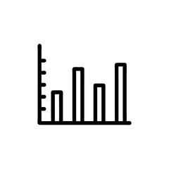 Minimalist Bar Graph Representing Multiple Data Groups  