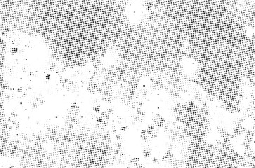 A textured speckled surface with varying shades of white creates an abstract background.