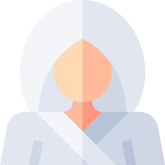 bride illustration on a white background     