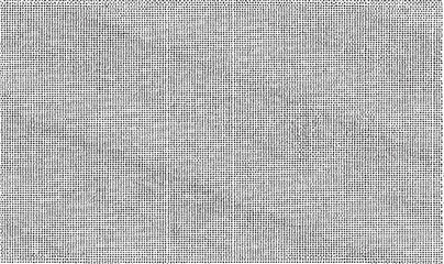 A dense monochrome grid of intersecting lines dominates the frame.