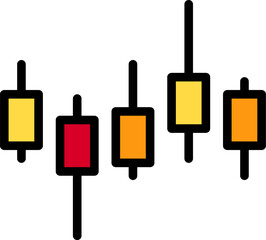 chart illustration on a white background    