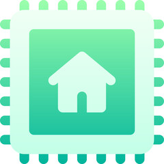 chip illustration on a white background     