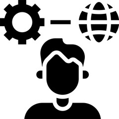 customer service illustration on a white background    