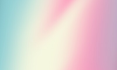 Soft pastel gradient hues of pink, light blue, and cream