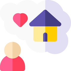 expectation illustration on a white background    