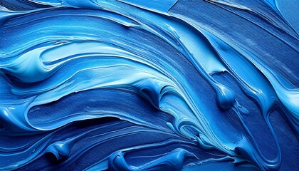 blue paint background