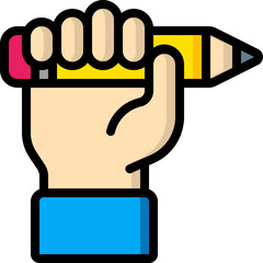 hand illustration on a white background    
