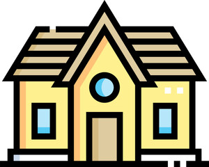 house illustration on a white background    