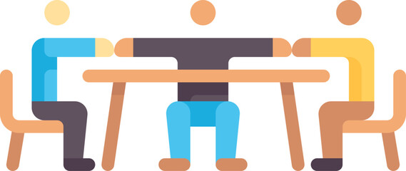 intermediary illustration on a white background     