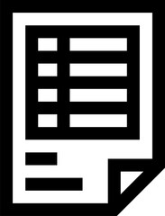 invoice illustration on a white background     