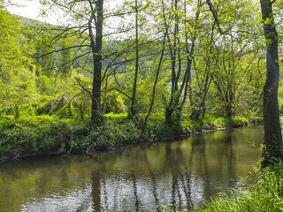 Iskar river near Pancharevo lake, Bulgaria