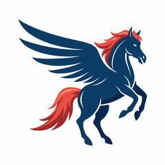 Winged Horse Icon Pegasus