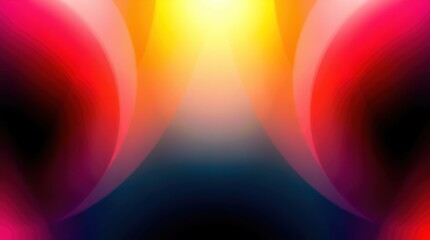 Abstract vibrant color gradient design