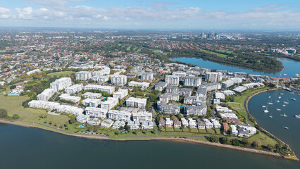 The  Sydney suburb of Canada bay on the Parramatta river.