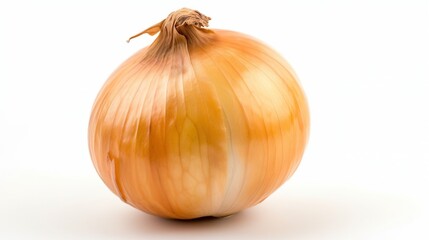 Single onion, whole, light yellow