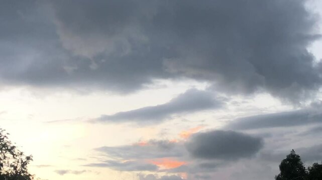 time lapse clouds