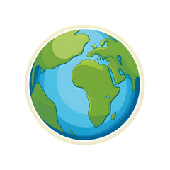 Fototapeta premium Planet Earth Globe PNG Clipart